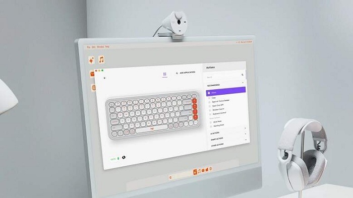 Klávesnica Logitech POP ICON, US layout fialová LOG920013074_05