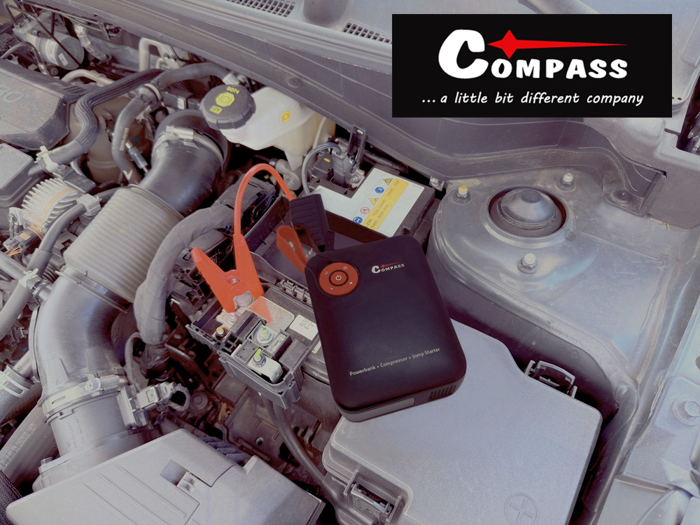 Nabíjačka/Štartovací box Compass 7167 Štartovací box Compass 7.200mAh 600A