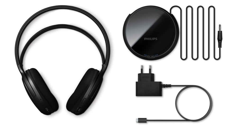 Slúchadlá Philips SHC5200M2/12 čierna Slúchadlá Philips SHC5200M2/12 čierna