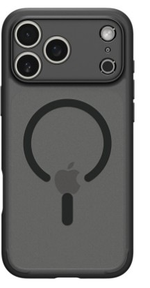 Kryt na mobil Spigen Ultra Hybrid MagSafe na Apple iPhone 17 Pro čierny Kryt na mobil Spigen Ultra Hybrid MagSafe na Apple iPhone 17 Pro v čiernej farbe