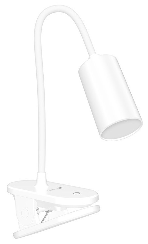 Stolná lampa Connect IT Clip 2 biela