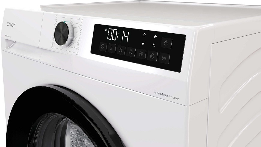 Práčka Candy GD 410B8-S biela GD 410B8-S detail displeja