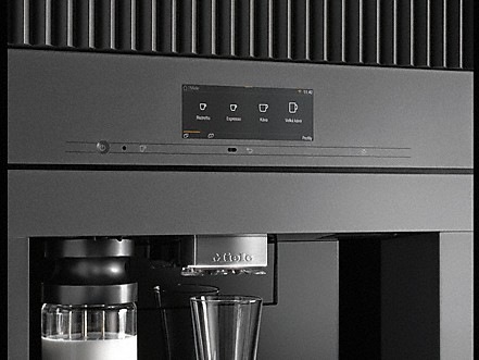 Vstavané espresso Miele CVA 7440 OBSW čierny Miele CVA 7440 OBSW, černá