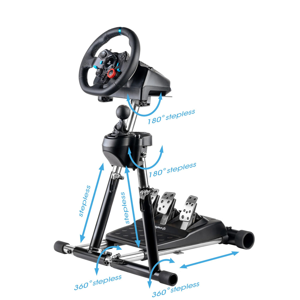 Stojan pre volant Wheel Stand Pro Deluxe V2 + RGS pre Logitech G29/G920/G27/G25 Wheel Stand Pro Deluxe V2 + RGS (SG7)