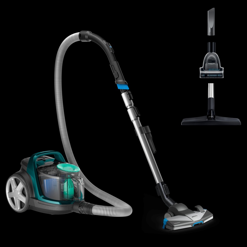 Podlahový vysávač Philips PowerPro Active FC9555/09 zelený Bezvreckový vysávač Philips FC9555/09 PowerPro Active