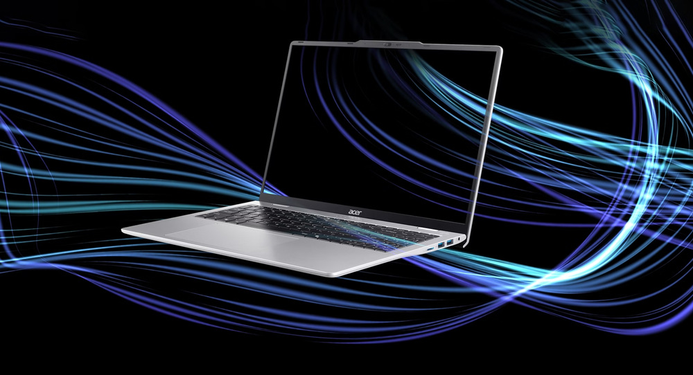 Notebook Acer Aspire Lite 15 (AL15-32P-C39E) + Microsoft 365 pro jednotlivce strieborný Ilustrácia notebooku Acer Aspire Lite 15 s kvalitnou obrazovkou, ktorá splýva s pozadím