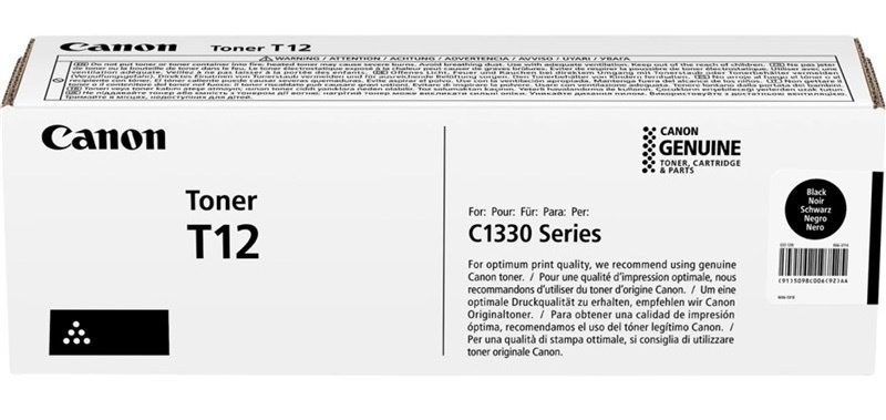 Toner Canon s výťažnosťou 7 400 strán, čierna farba