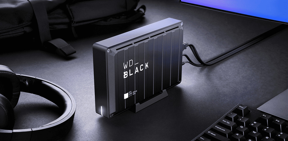Externý pevný disk 3,5" Western Digital Black D10 Game Drive 8TB čierny