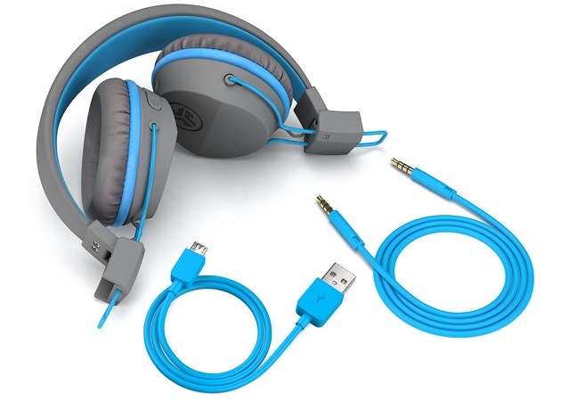 Slúchadlá JLab JBuddies Studio Kids Wireless sivá/fialová Slúchadlá JLab JBuddies Studio Kids Wireless sivá/fialová