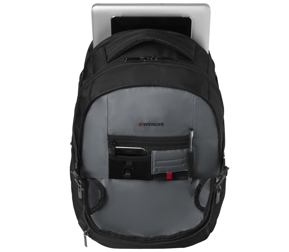 Batoh na notebook Wenger Transit 16" čierny Batoh na notebook Wenger Transit 16" čierny
