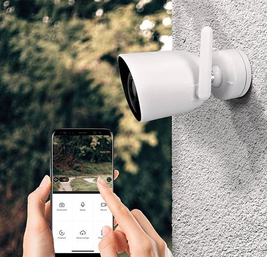 IP kamera Solight 1D79, WI-Fi, 4 Mpx, IP65 biela IP kamera Solight 1D79, WI-Fi, 4 Mpx, IP65 biela