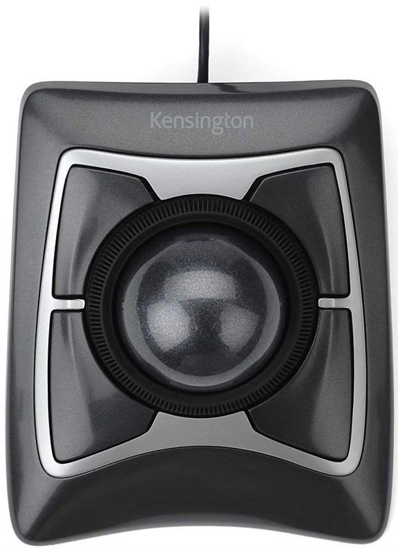 Trackball KENSINGTON Trackball Expert optická/4 tlačidiel/400DPI - čierna/červená