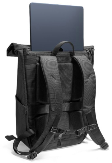 Batoh na notebook tomtoc Navigator - T61 Rolltop Backpack L - čierny