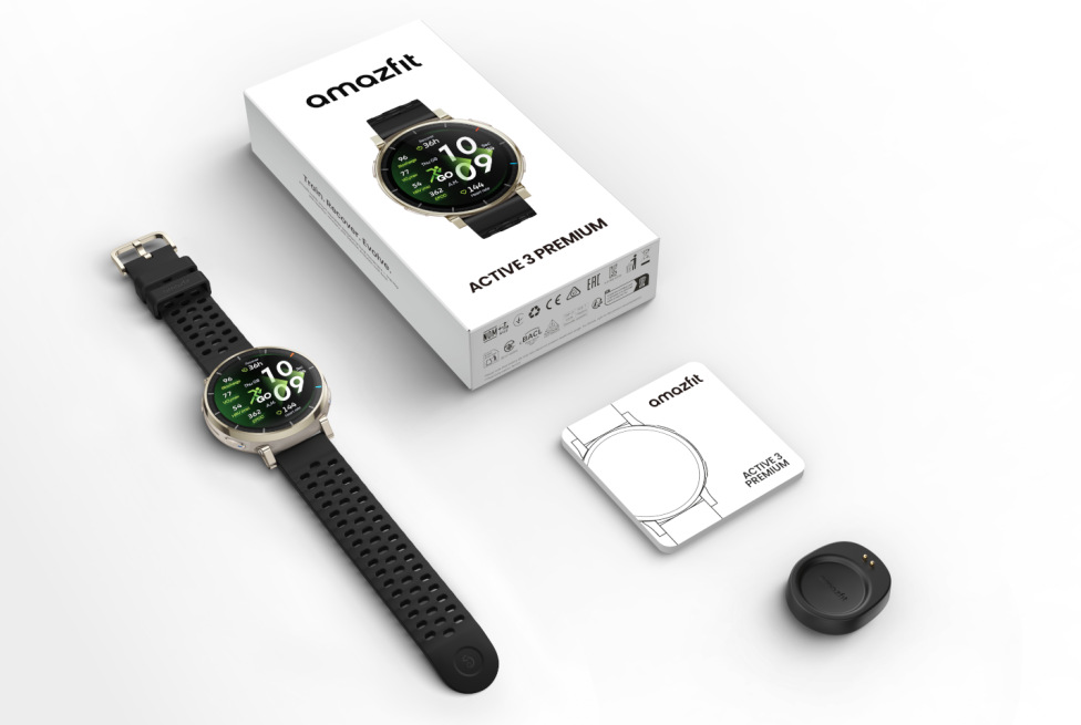 Obsah balenia hodiniek Amazfit Active 3 Premium