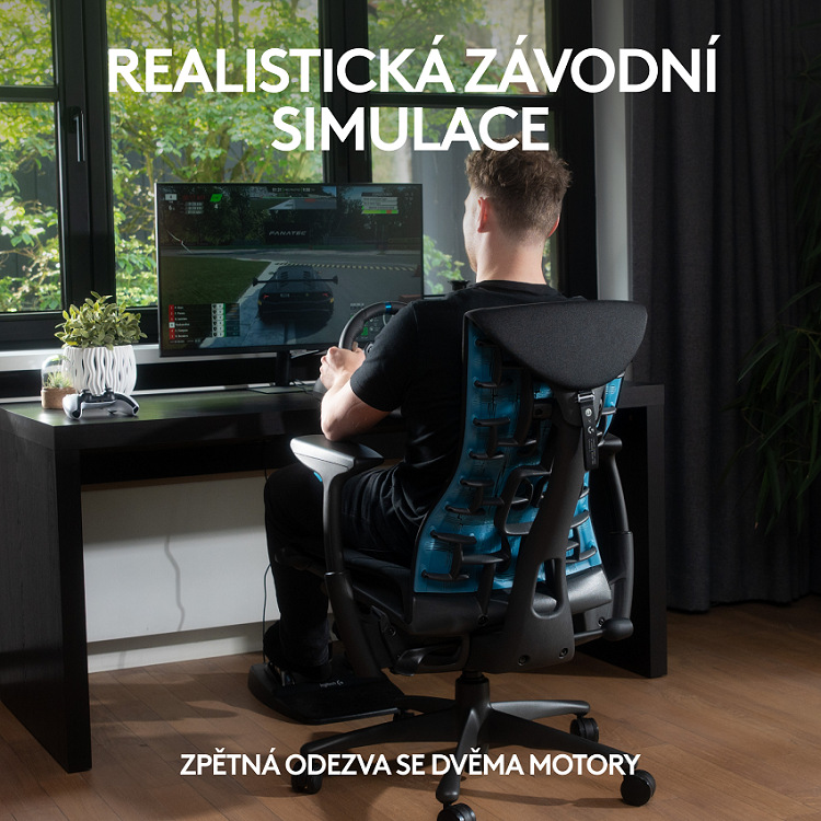 Volant Logitech G29 Driving Force pre PS3, PS4, PS5, PC + pedále čierny Volant Logitech G29 Driving Force pre PS3, PS4, PS5, PC + pedále čierny