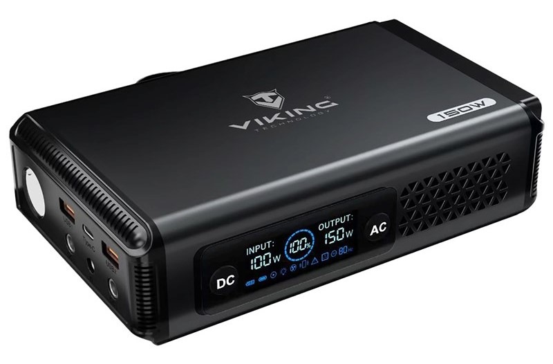 Nabíjacia stanica Viking VALI150, 148Wh čierna