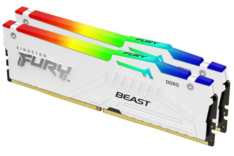 DIMM Kingston FURY Beast White RGB XMP 32 GB