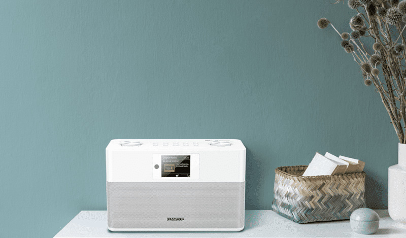 Rádioprijímač s DAB+ KENWOOD CR-ST80DAB biely