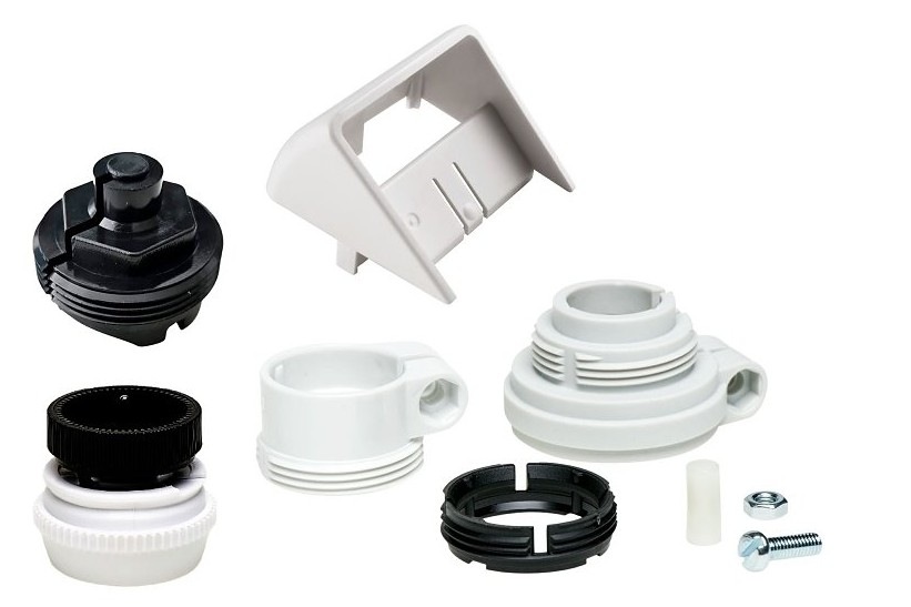 Adaptéry na pripojenie bezdrôtovej termohlavice Honeywell Home EvoHome EVO-TRV