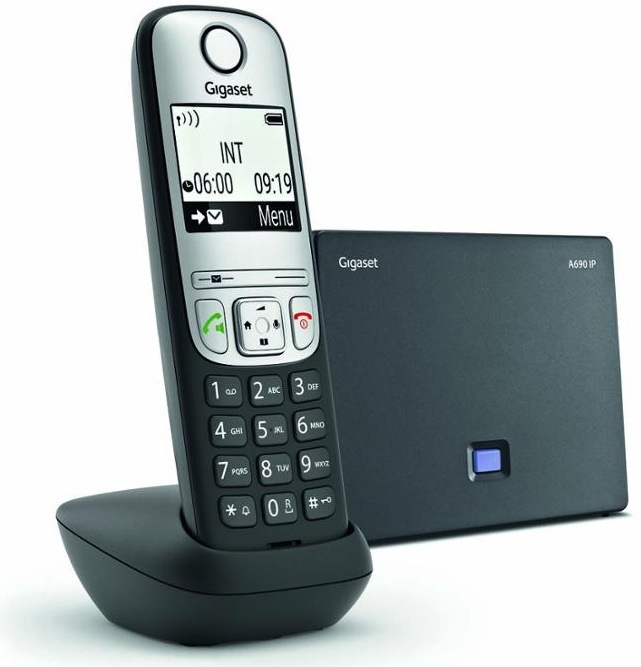 Domáci telefón Gigaset A690 IP čierny