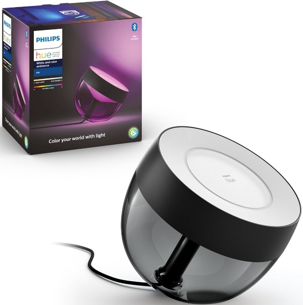 Stolná lampa Philips Hue Iris Bluetooth biela Philips Hue Iris Bluetooth, bílá