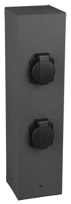 Vonkajšia zásuvka TRIO Garden Socket - antracitová