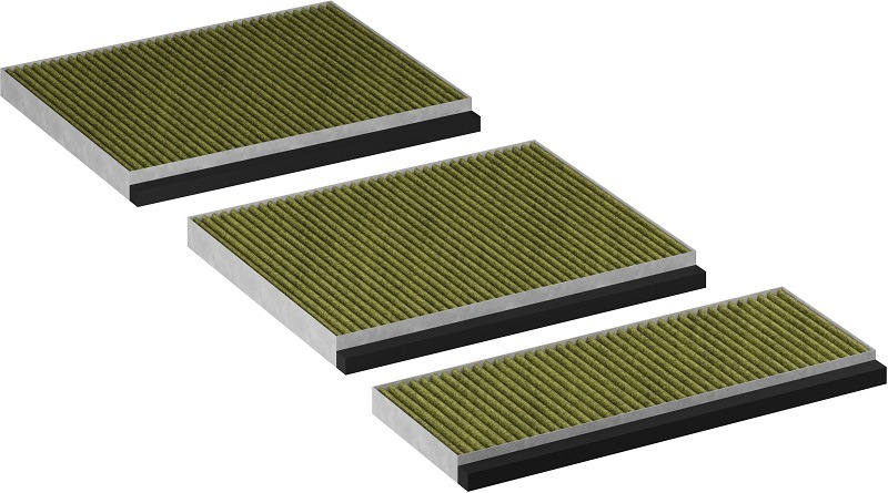 Uhlíkový filter Bosch DWZ1BK1B6 (3 ks) BOSDWZ1BK1B6