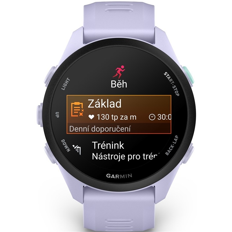Chytré hodinky Garmin Forerunner 70, fialová farba