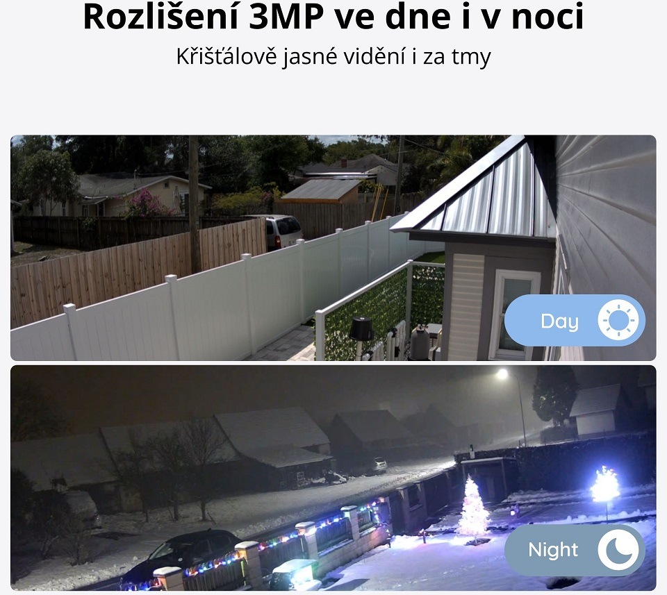IP kamera Reolink Argus B310 + solárny panel biela
