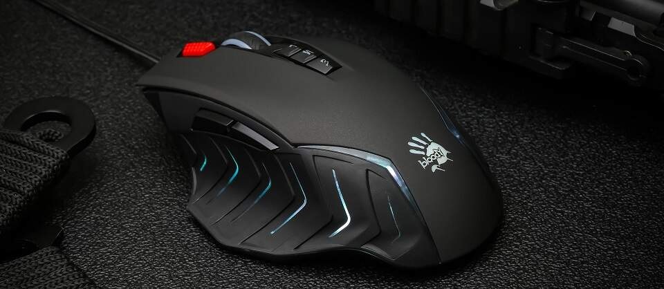 Myš A4Tech Bloody J95S Activated, 8000 DPI, USB čierna Myš A4Tech Bloody J95S Activated, 8000 DPI, USB čierna