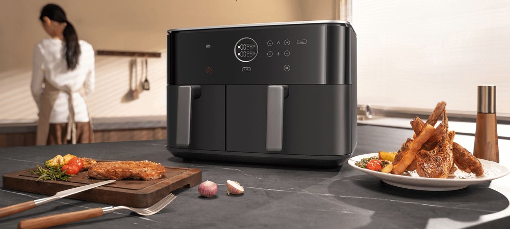 Fritéza teplovzdušná Xiaomi Dual Zone Air fryer 10 l čierna Programy fritézy Xiaomi na varenie
