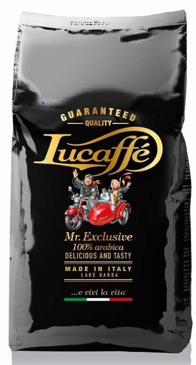 Káva zrnková Lucaffé Exclusive 1 kg Káva zrnková Lucaffé Exclusive 1 kg