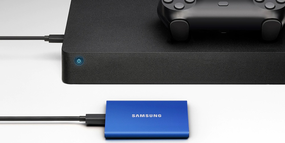 SSD externý Samsung T7 2TB sivý Samsung T7