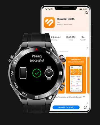 Inteligentné hodinky Huawei Watch Ultimate - Voyage Blue Inteligentné hodinky Huawei Watch Ultimate - Voyage Blue