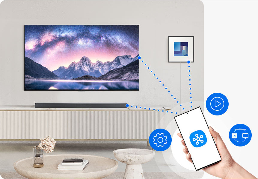 Soundbar Samsung HW-QS750F čierny „“