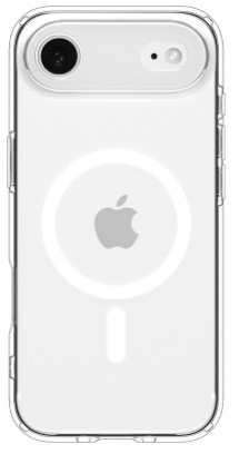Kryt na mobil Spigen Ultra Hybrid MagSafe na Apple iPhone Air biely/priehľadný Kryt na mobil Spigen Ultra Hybrid MagSafe na Apple iPhone Air v bielo-priehľadnej farbe