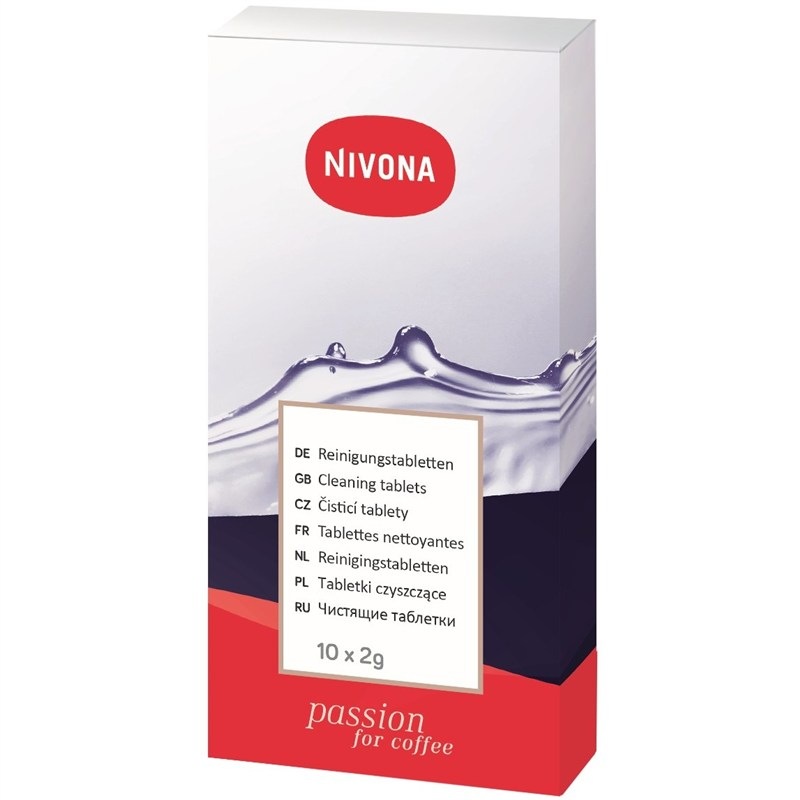 Čistiace tablety pre espressá Nivona CafeRomatica NIRT 701, 10 ks modrá Čistící tablety Nivona NIRT 701 (10ks)