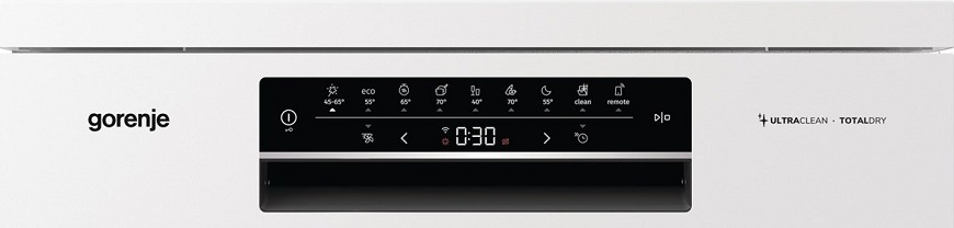 Umývačka riadu Gorenje Superior GS673B60W biela Umývačka riadu Gorenje GS673B60W, biela, detail