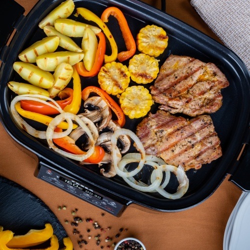 Multifunkčný hrniec Tesla MultiCook MultiCook M90 Grill čierny
