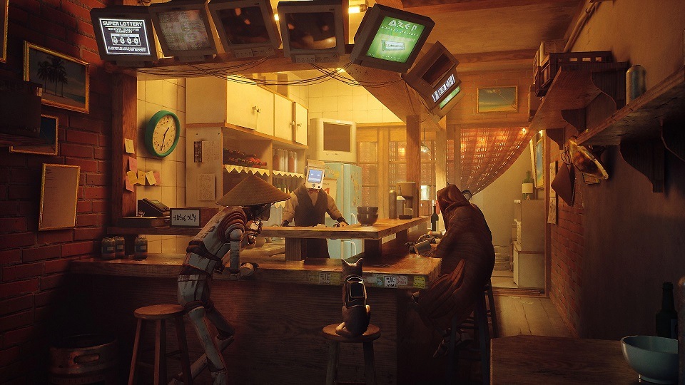 Hra KOCH MEDIA PlayStation 5 Stray V hre Stray sa pohybujete v otvorenom svete.