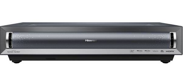 Predný pohľad na projektor Hisense PX3-Pro