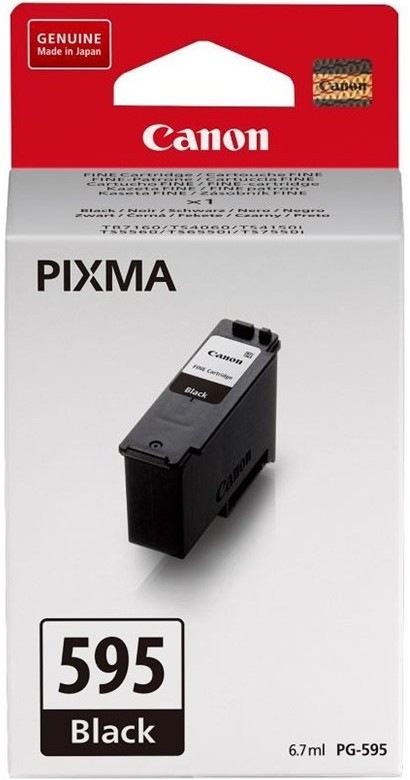 Čierna atramentová náplň Canon PG-595 s výťažnosťou 180 strán