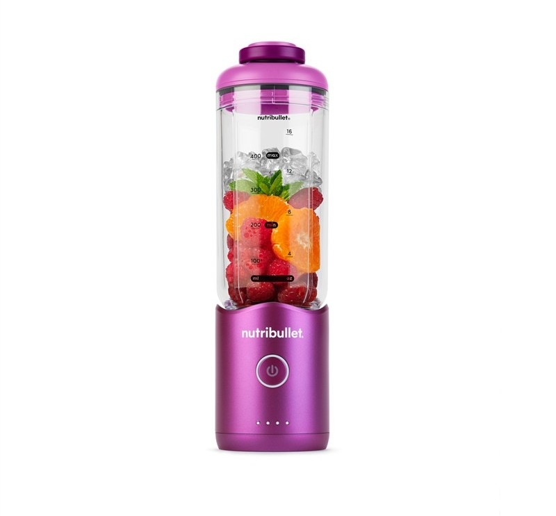 Celkový pohľad na stolný mixér Nutribullet Flex NBP013VT