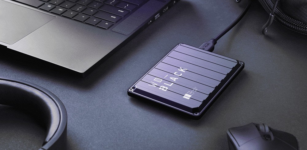 Externý pevný disk Western Digital Black P10 Game Drive 4TB čierny