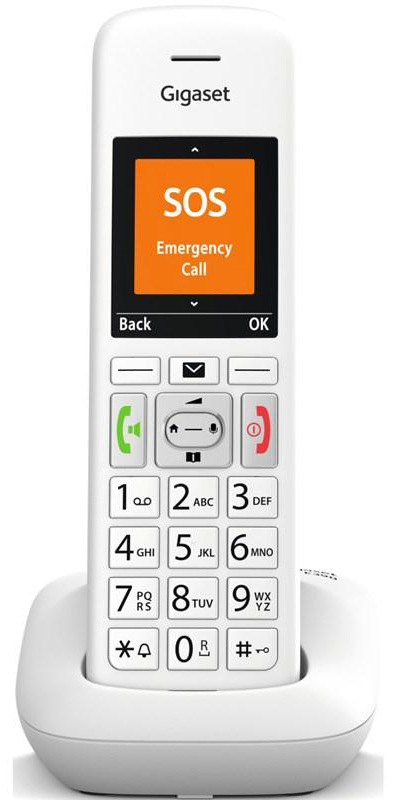 Domáci telefón Gigaset E390 biely