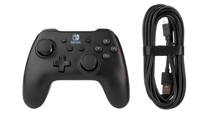 Gamepad PowerA Wired pre Nintendo Switch čierny