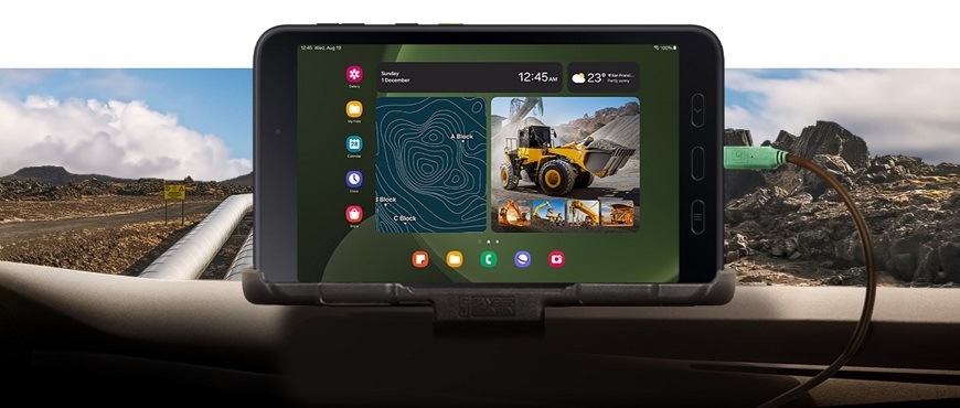 Tablet Samsung Galaxy Tab Active5 5G 6 GB / 128 GB + dotykové pero zelený