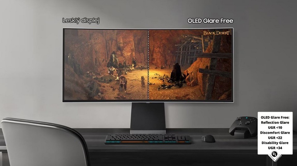 Herný monitor Samsung Odyssey OLED G8 (G85SD) strieborný Herný monitor Samsung Odyssey OLED G8 (G85SD) strieborný