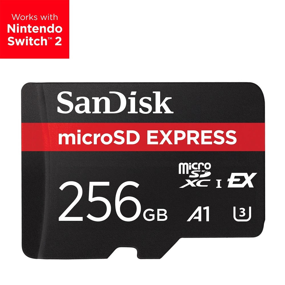 Pamäťová karta SANDISK Micro SDXC Express 256GB UHS-I U3 (880R/650W) čierna Pamäťová karta SANDISK Micro SDXC Express 256GB UHS-I U3 (880R/650W) čierna