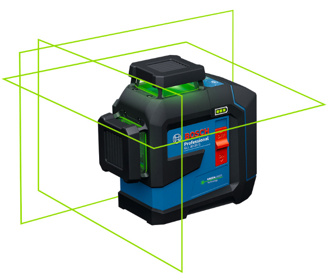Čiarový laser Bosch Professional GLL 80-33 G